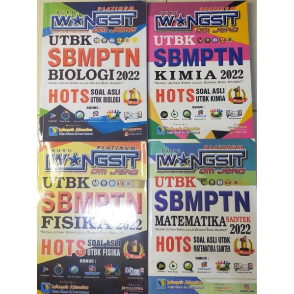 Preloved Wangsit Saintek 2022