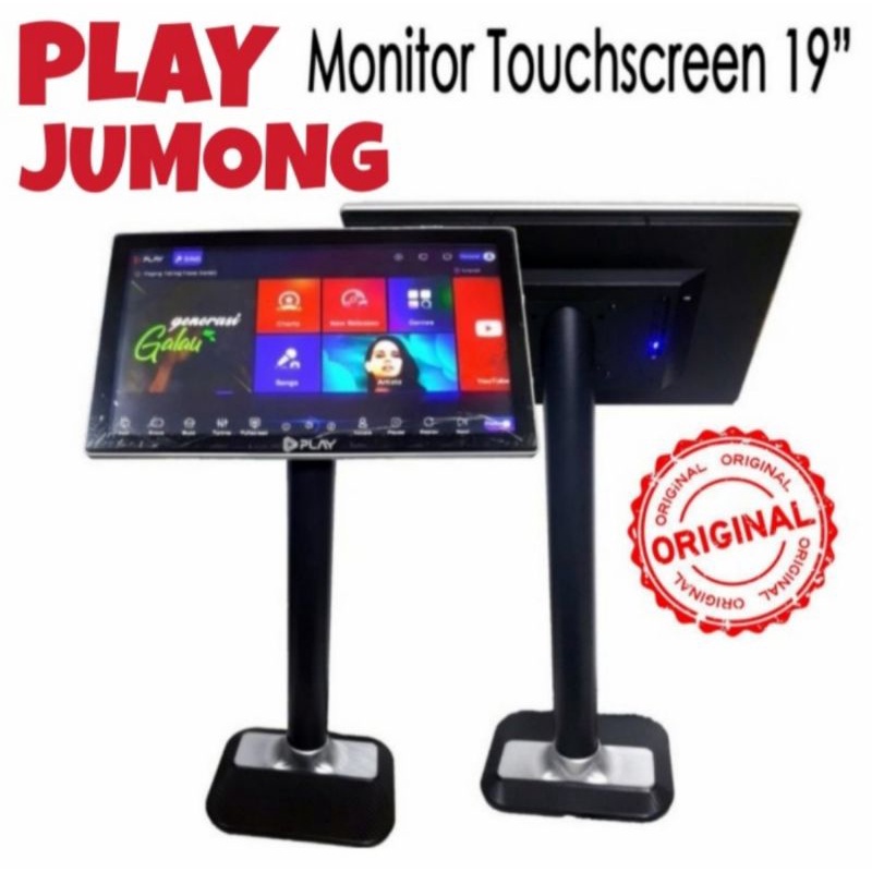 Jual Monitor Touchscreen 19 Inch Jumong Play Buat Player Karaoke Play