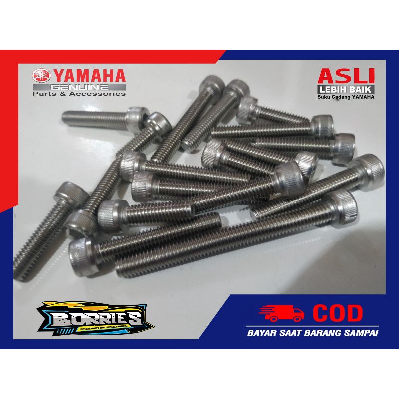 baut L blok kalter mesin rx king rxs stainless