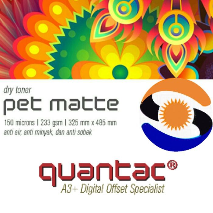 

Jual Synthetic Matte Paper Quantac 150 micron terbaik