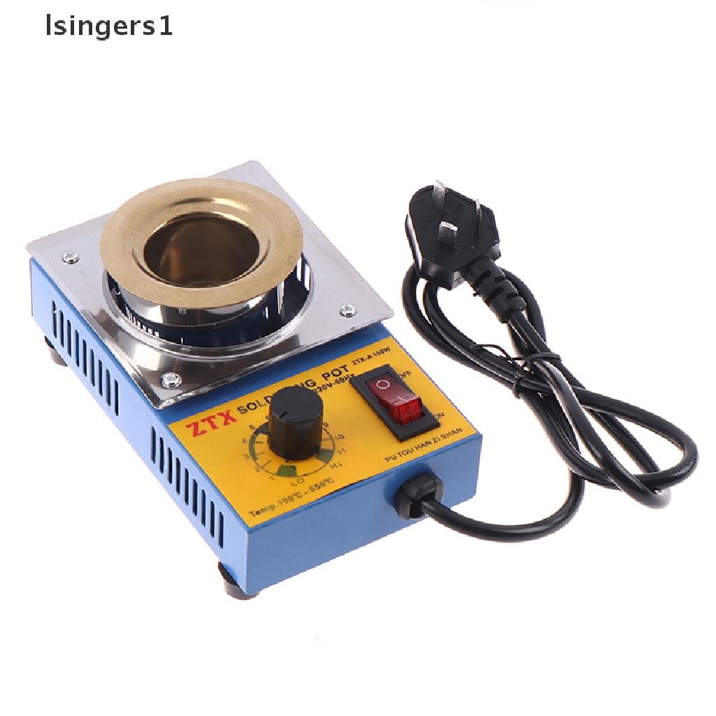 (lsingers1) 100-550°C Pot Solder Bahan Stainless Steel