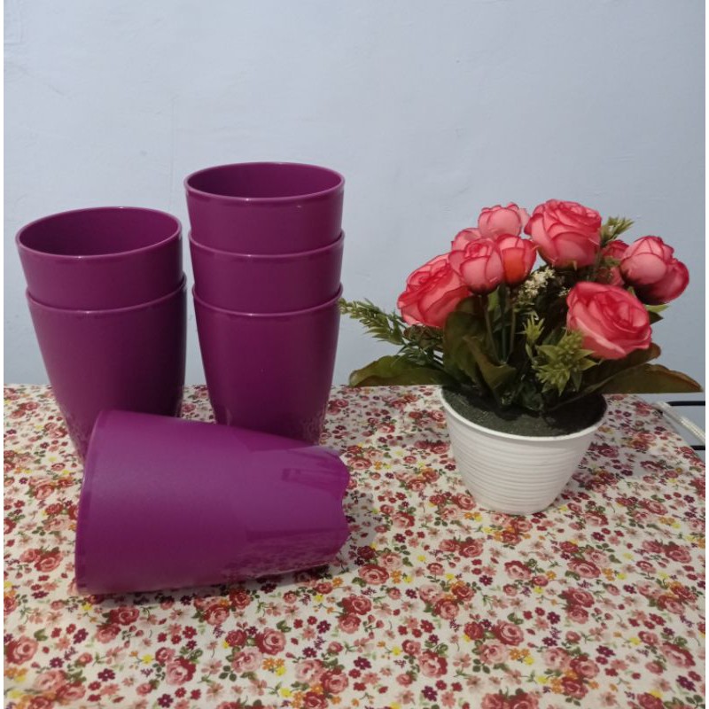 Jual Open House Tumbler Tupperware/Gelas Ungu Tupperware Shopee Indonesia