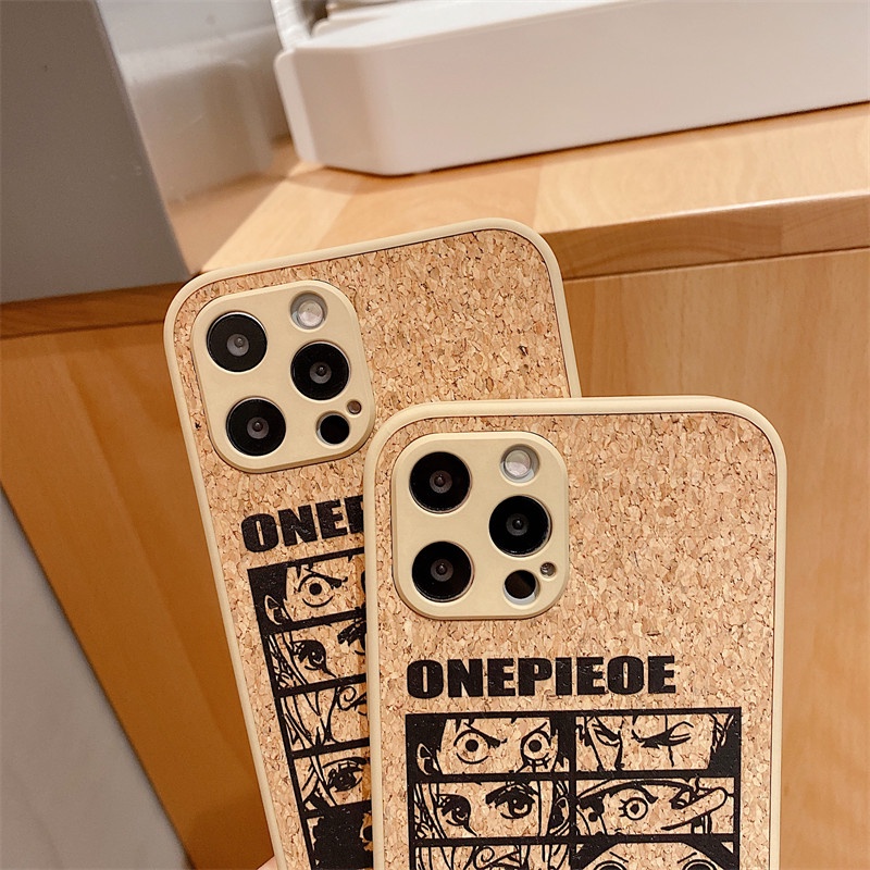 One Piece Log Phone Case Is Suitable for IPhone 13 12 11 Pro X Xs Max 7 8 Plus Anti-fall Casing