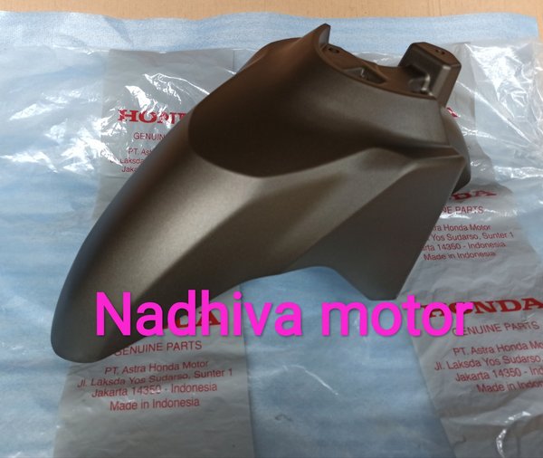 fender front spakbor slebor depan all new vario 150 2018 2019 coklat dop brown matte