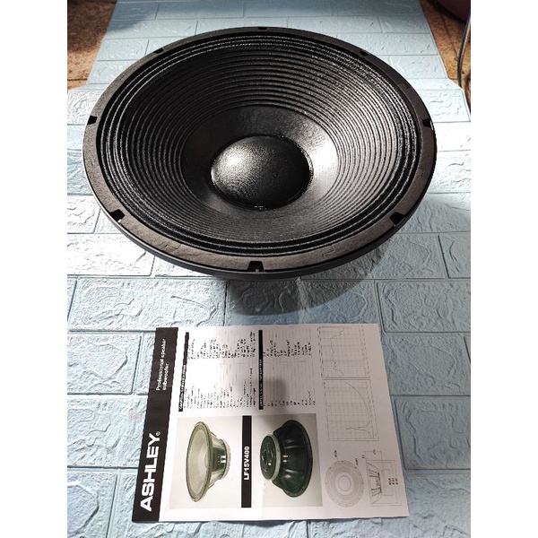 Speaker Component Ashley LF15V400 LF 15 V400 LF 15V400 Original 15 inch 15 inchi Sub Low 800-1800 Wa