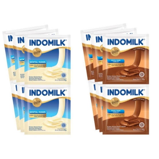 

Susu indomilk 37gr (isi 6 sachet)