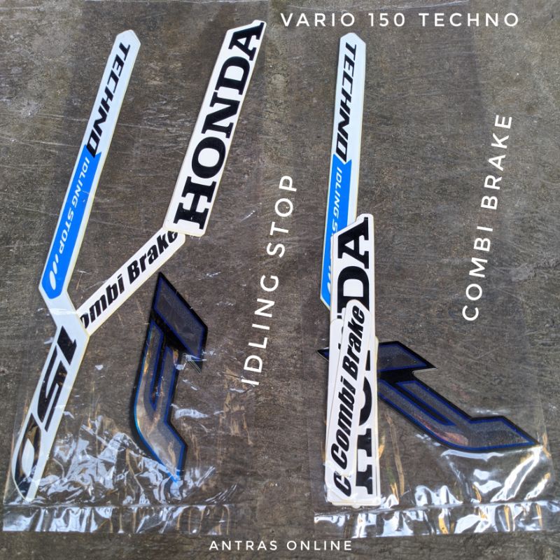 Stiker Striping Vario 150 Tahun 2015 - Lis Body Motor Standar