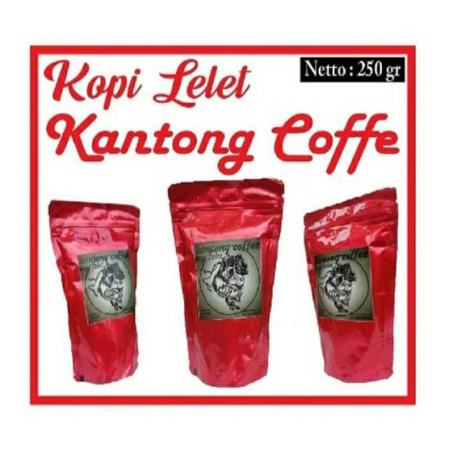 

Kopi bubuk kopi lelet kentong coffe