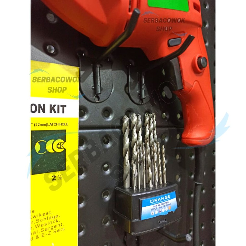 Paket Promo Mesin Bor Sellery 10 mm - Mata Bor Holesaw - Mata Bor Besi Termurah Berkualitas