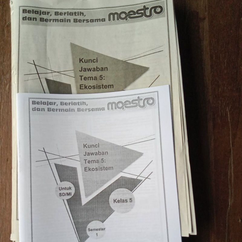 kunci jawaban LKS maestro 2022 semester1