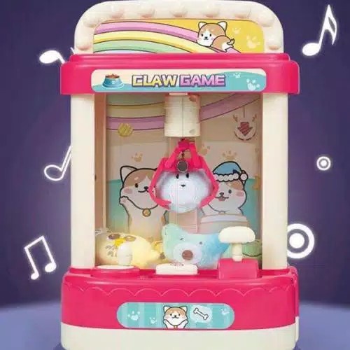 Educate Mainan Edukasi Anak Mesin Capit Boneka Claw Game Jepit Boneka Timezone
