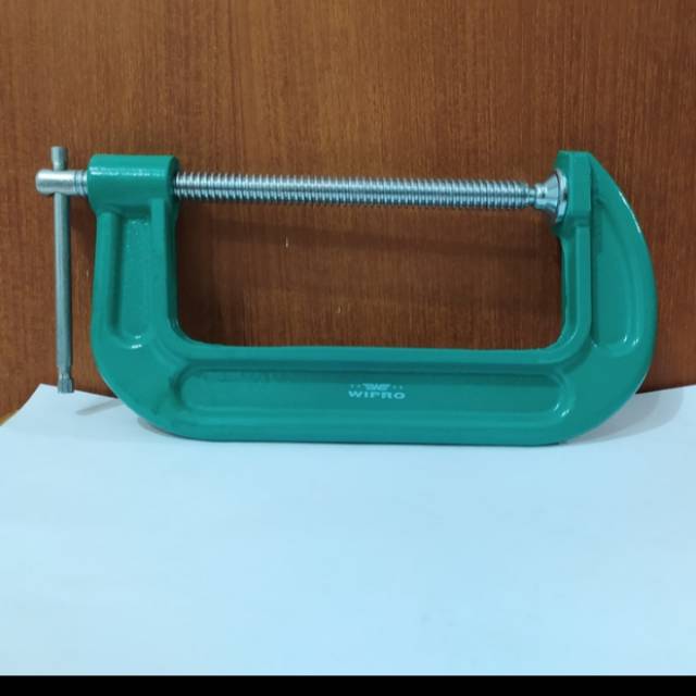 Catok Klem Kayu Clamp C 6" inch Alat Penjepit Wipro
