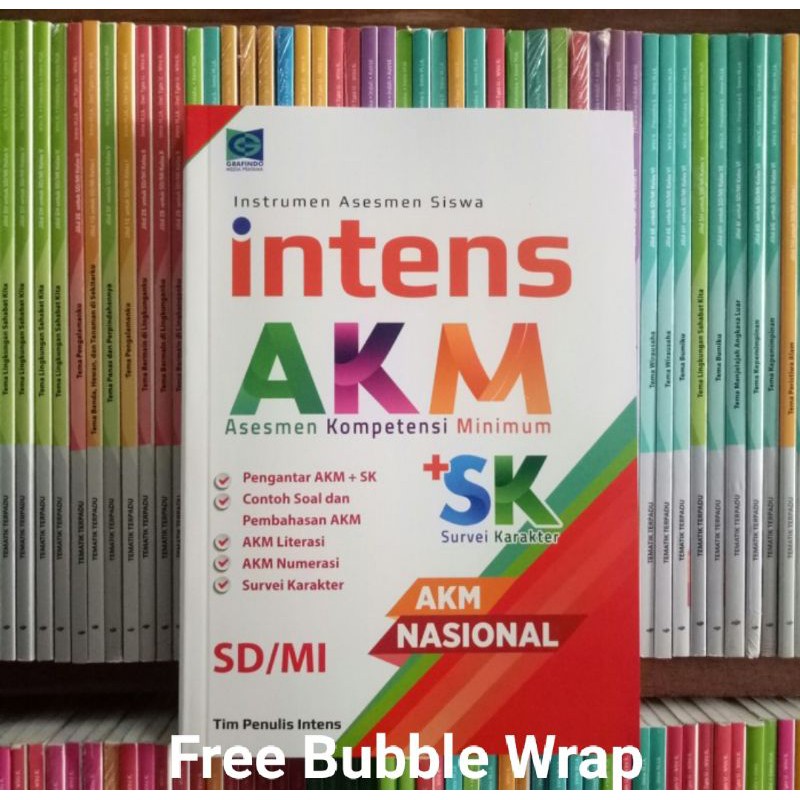 Buku Intens Akm Nasional Sk Sd Mi Grafindo Asesmen Kompetensi Minimum Shopee Indonesia
