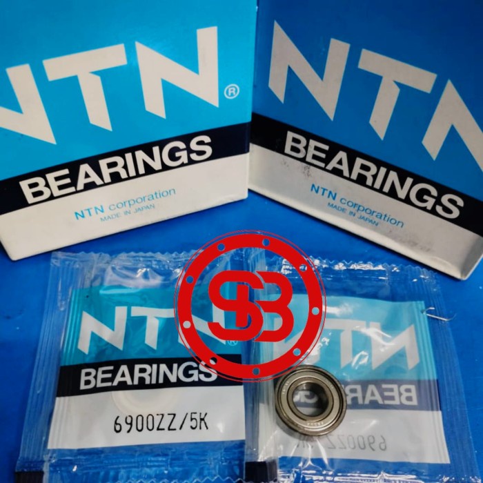 Bearing / Laker / Laher NTN 6900 ZZ tutup besi 6900ZZ