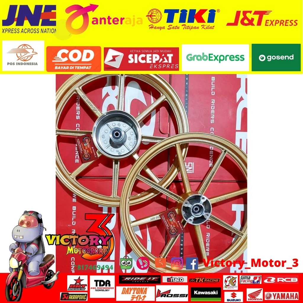 VELG RACING MOTOR RCB SP811 JUPITER Z 160-185 x 17