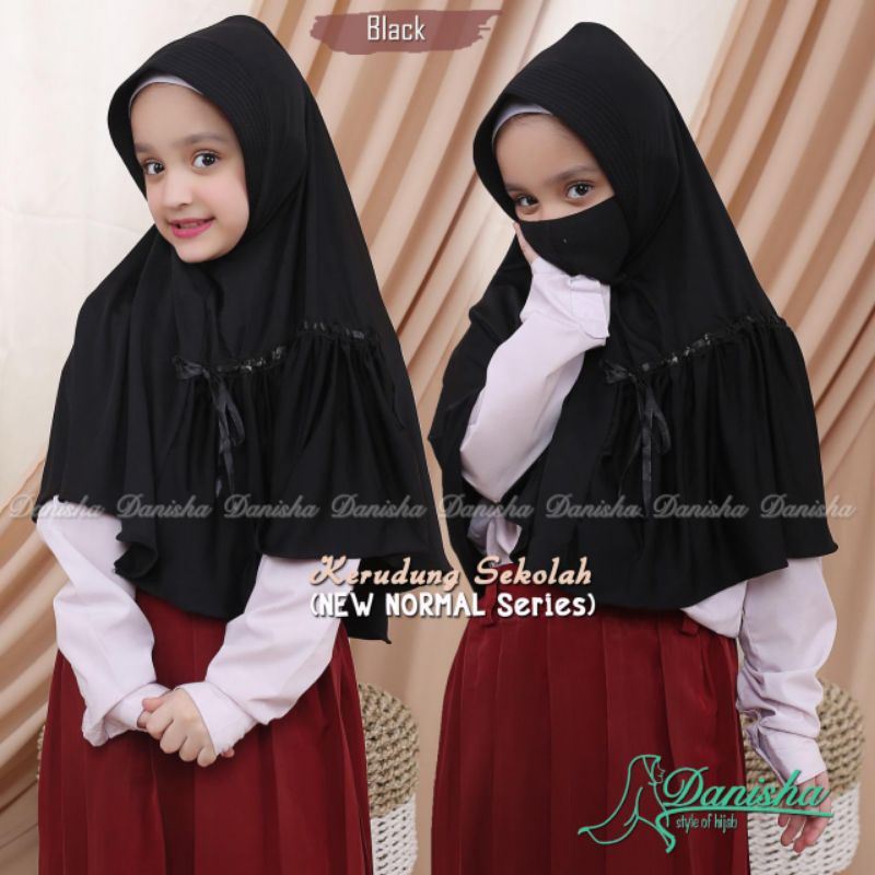 kerudung sekolah / jilbab sekolah / jilbab rabbani /bergo anak sekolah danisha / jilbab sekolah sd s