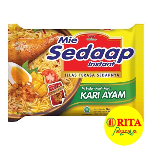 

Sedaap Mie Instan Rasa Kari Ayam 72 Gr