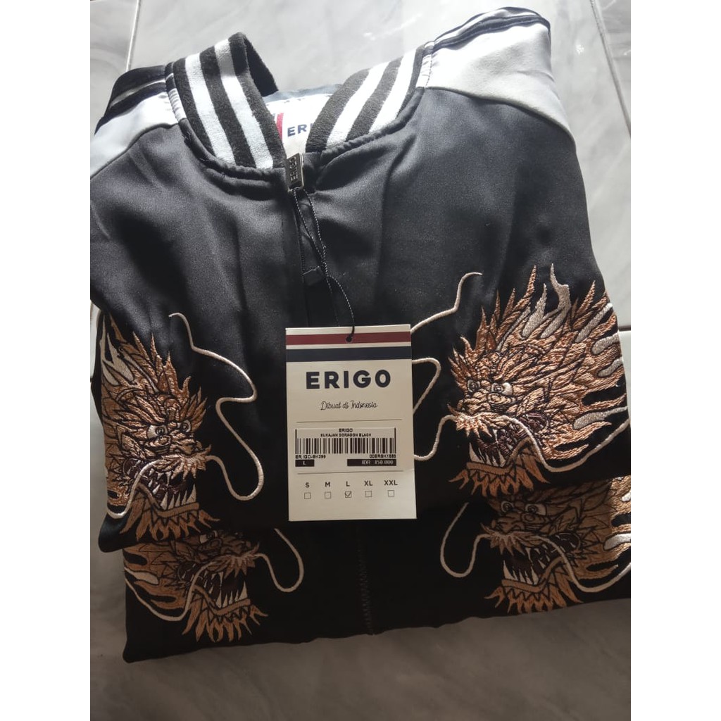 sukajan erigo black dragon L