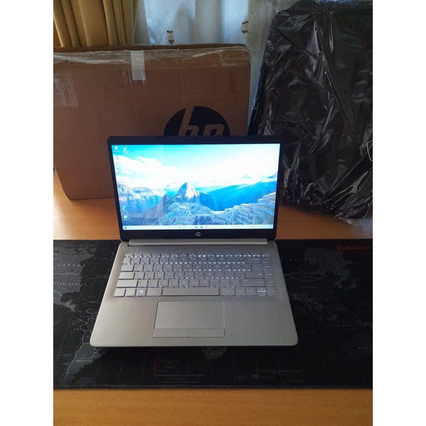 HP 14s Slim Like New Windows Ori - Laptop Bekas Laptop Seken Laptop Second HP 14s Like New - Laptop 