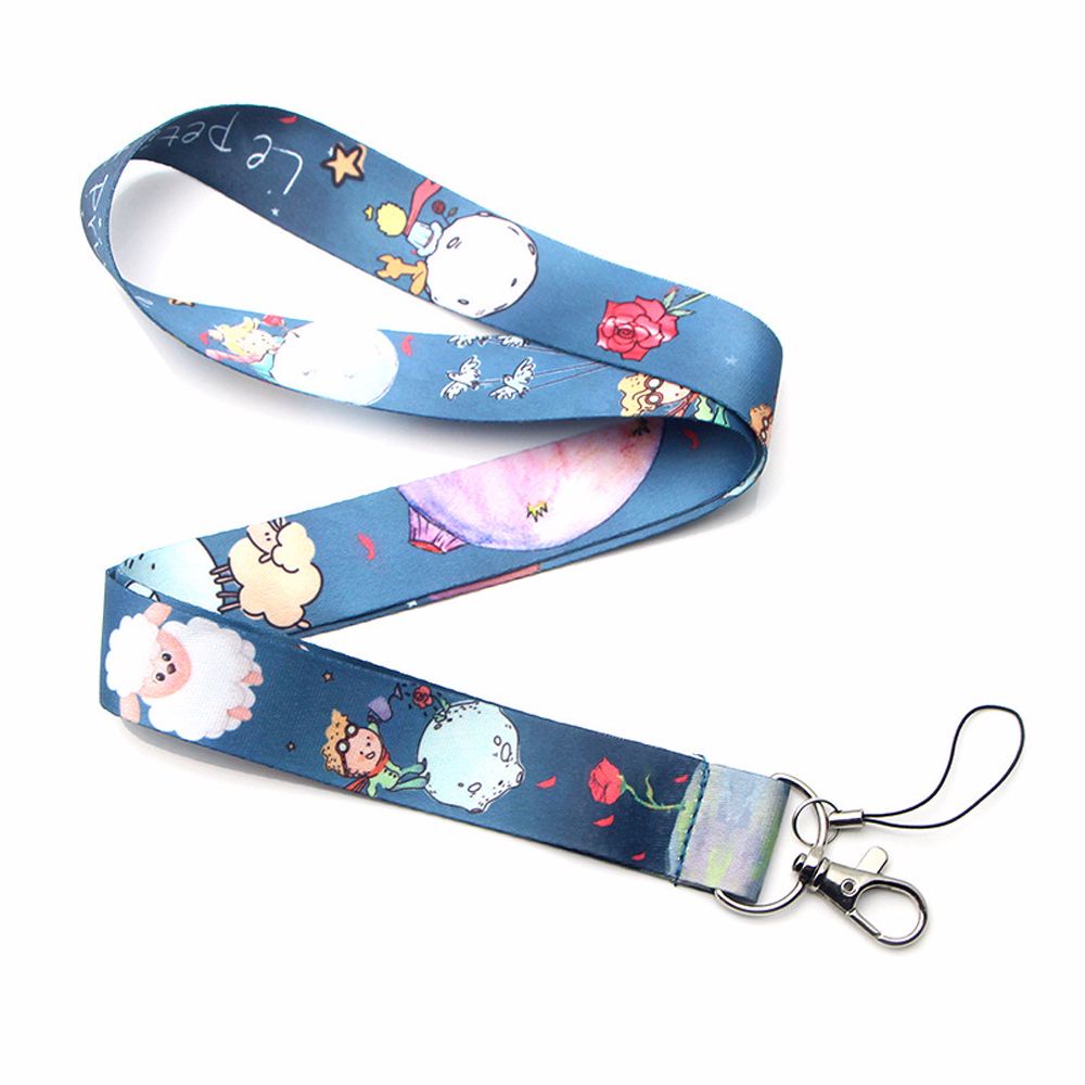 LANFY Cute Little Prince Lanyards Anime Characters Anime Lanyards Mobile Phone Straps Certificate Lanyard Mobile phone accessories Gifts Cartoon ID Badge Holder Neck Strap Webbing Hang Rope