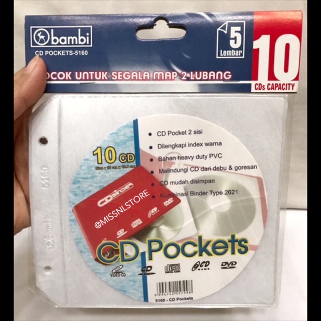 

Bambi CD Pocket Refill No.5160