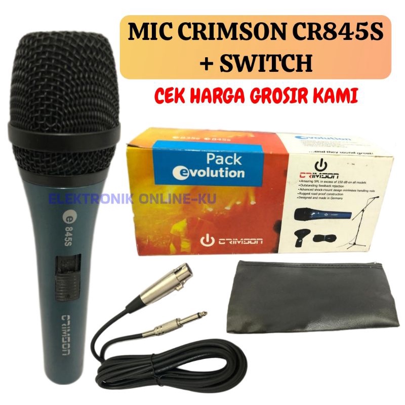 MICROPHONE CRIMSON CR845S + SWITCH