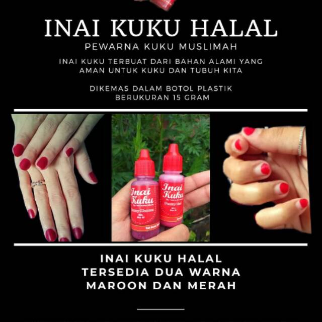 Inai kuku original termurah