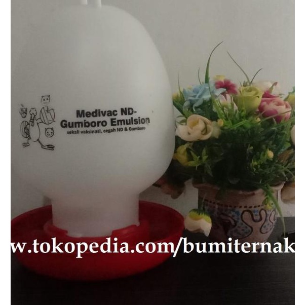 Tempat Minum Ayam 2 galon / 5 liter