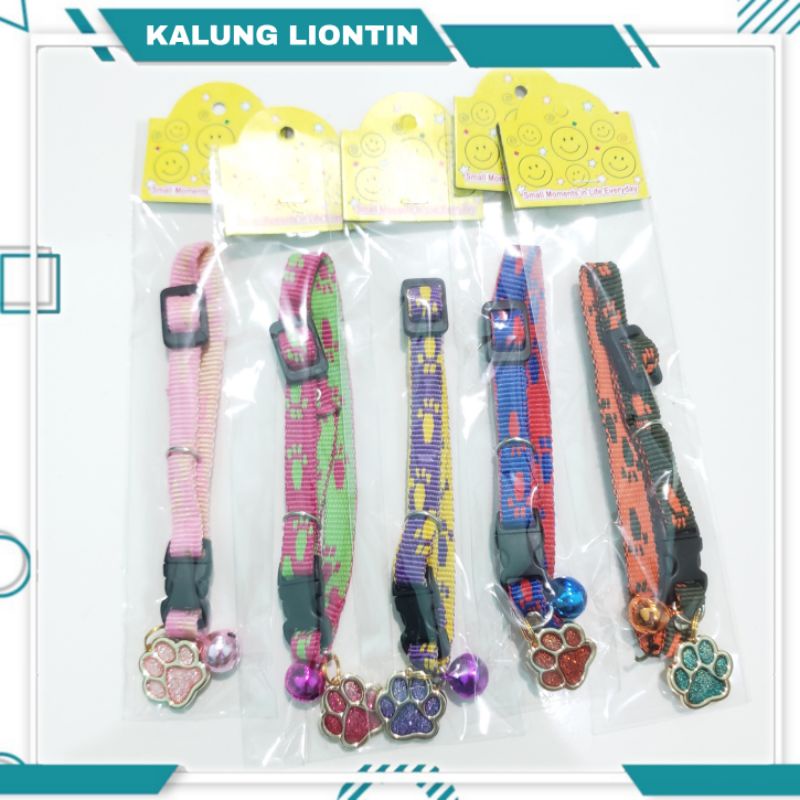 Kalung Kucing Liontin / Kalung Kucing Motif