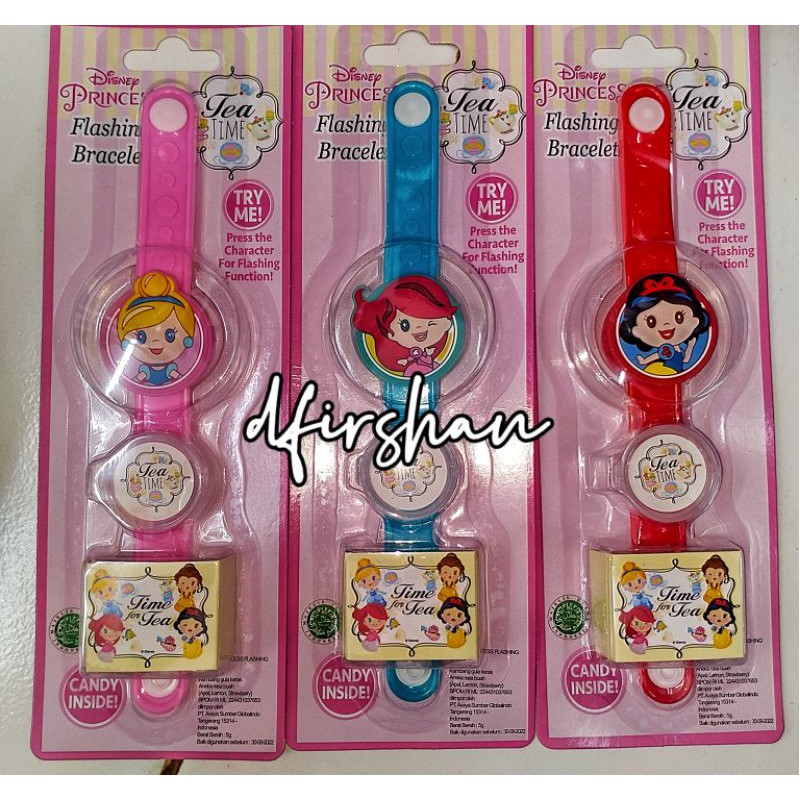 Disney Flashing Bracelet With Candy Assorted 5g(dfirshan)