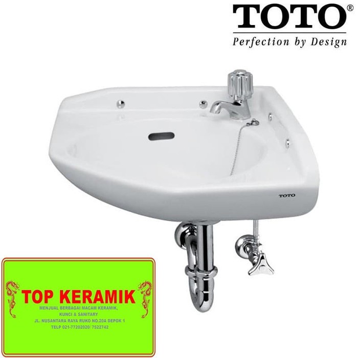 Wastafel Sudut TOTO LW7CJ Full Set
