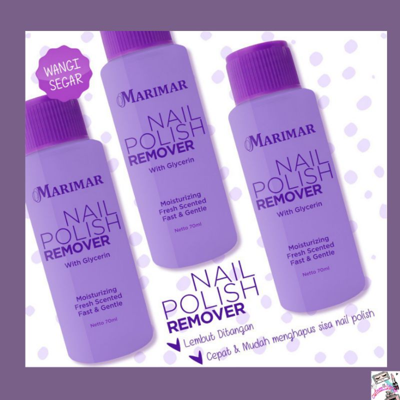 ☃Cutezz_Ching1☃Marimar Nail Polish Remover - Aseton 70ml