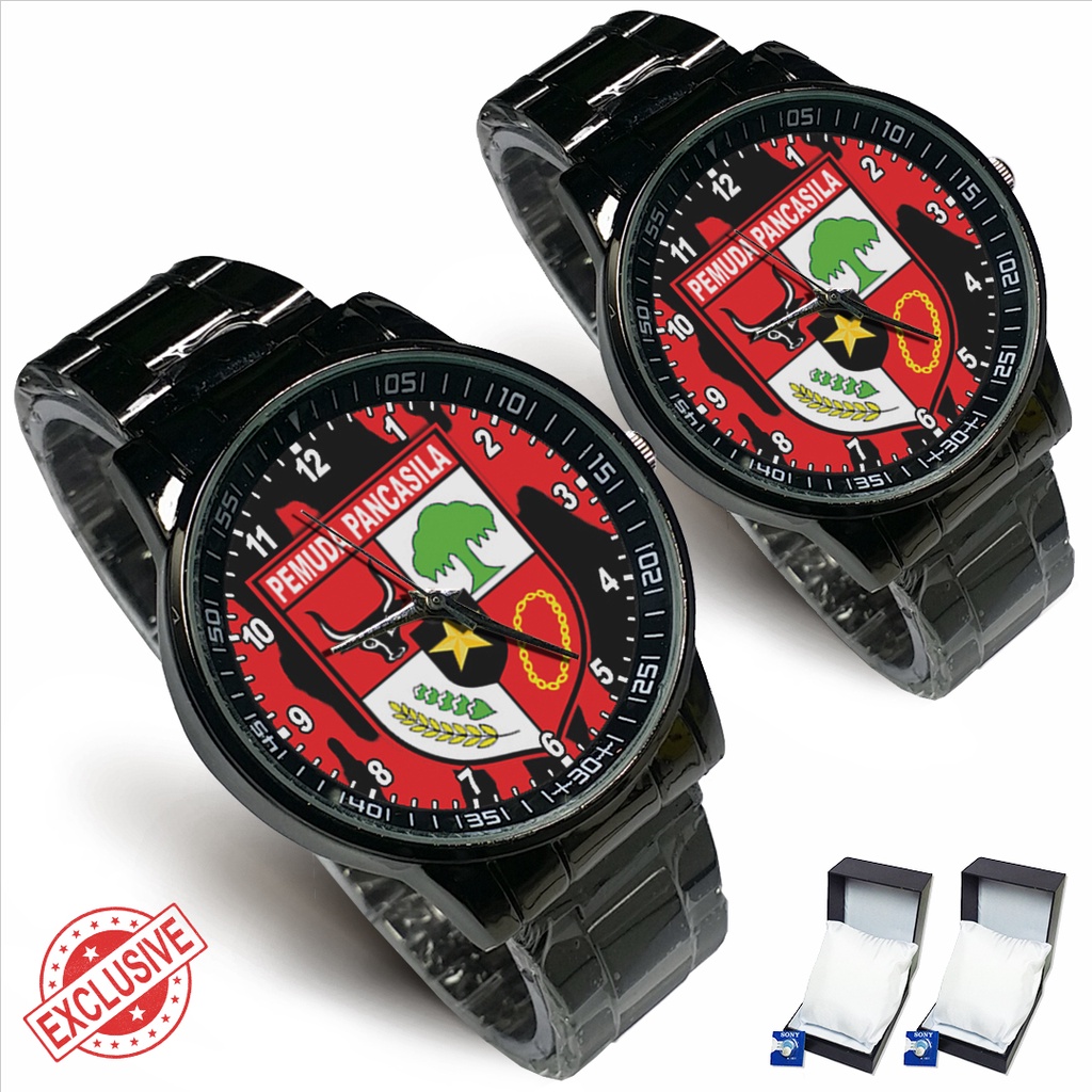 Jam Tangan Rantai Couple PEMUDA PANCASIA (Awesome)