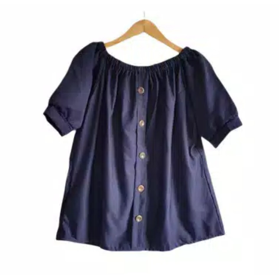 Binx - Blouse Isabel Jumbo XXXL 5 Warna-Navy