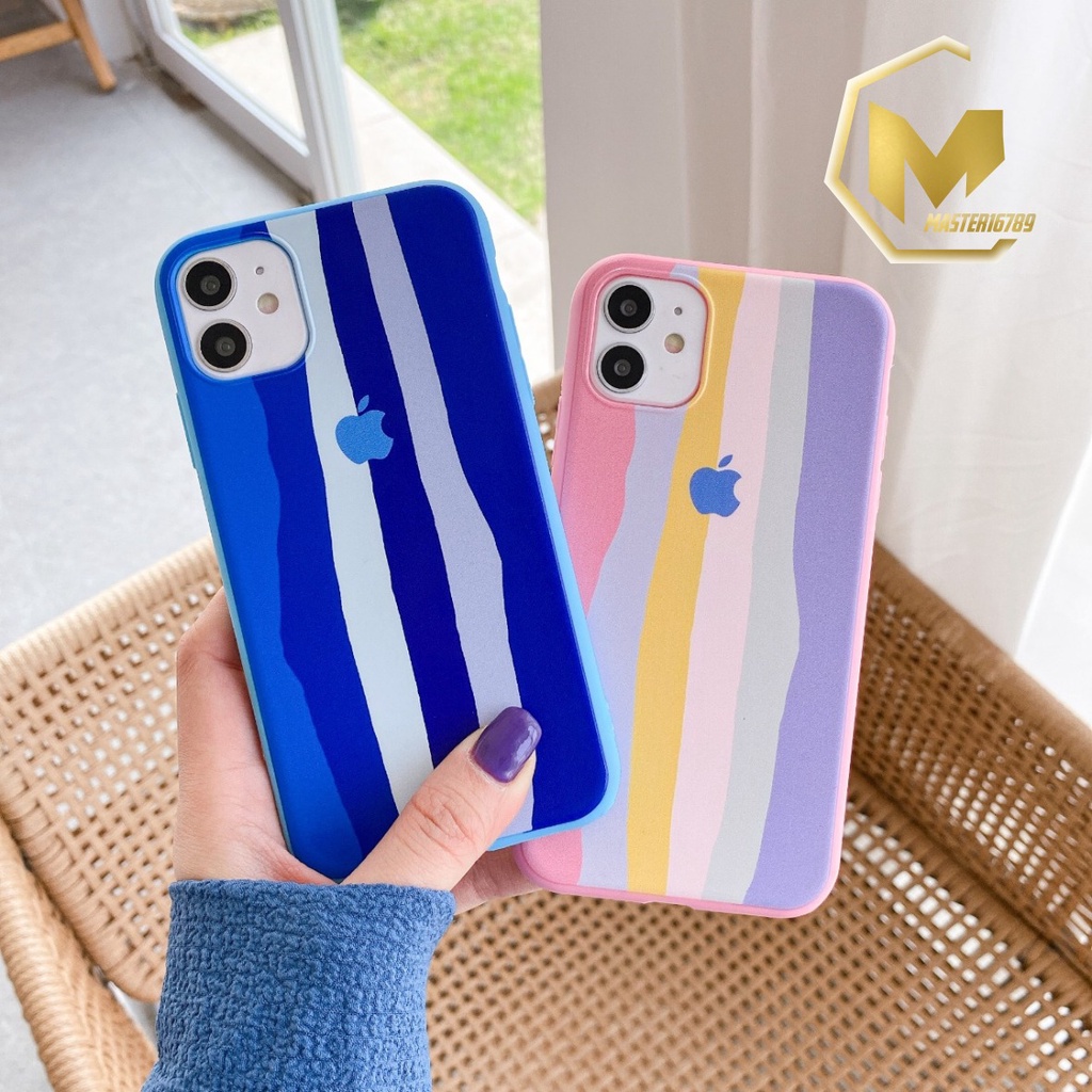 ss046 softcase rainbow i phone 6 6+ 7 7+ x xr xs max 11 pro max 12 MA1999