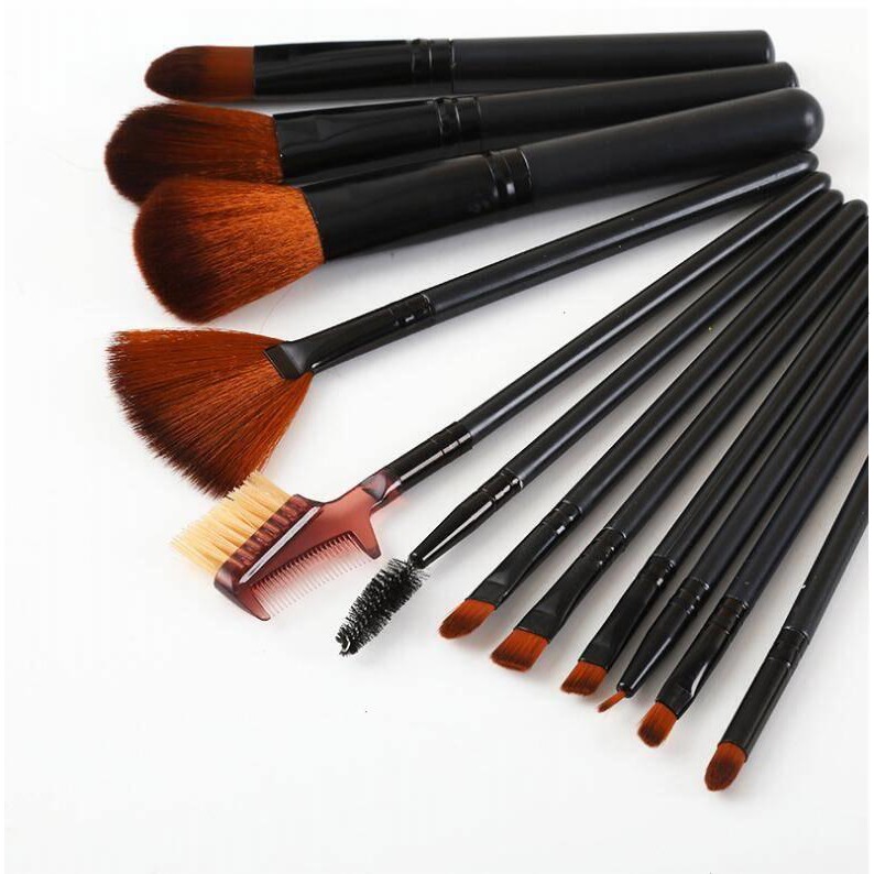 Retaily Kuas Tabung 10Pcs Kuas Maker Set Brush Make up Alat Makeup