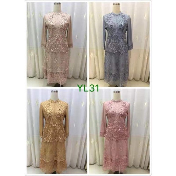gamis yul brokat yl31