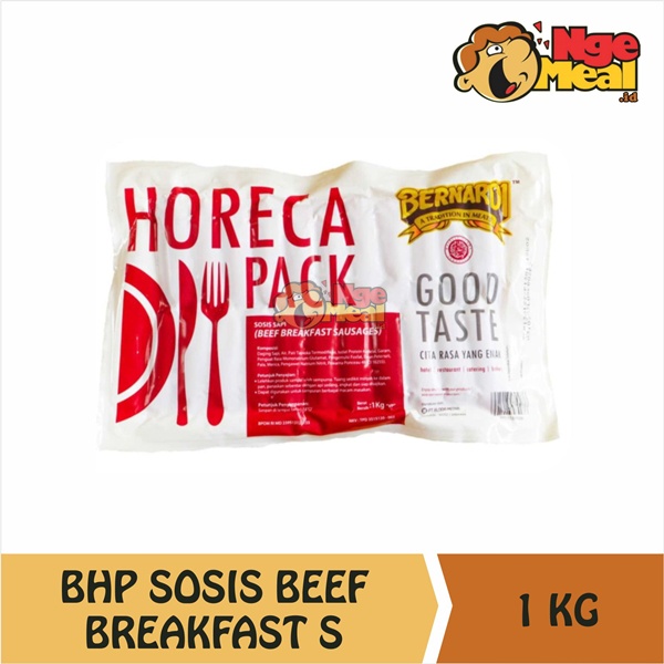 

BERNARDI Horeca Pack Sosis Beef Breakfest S 1 Kg