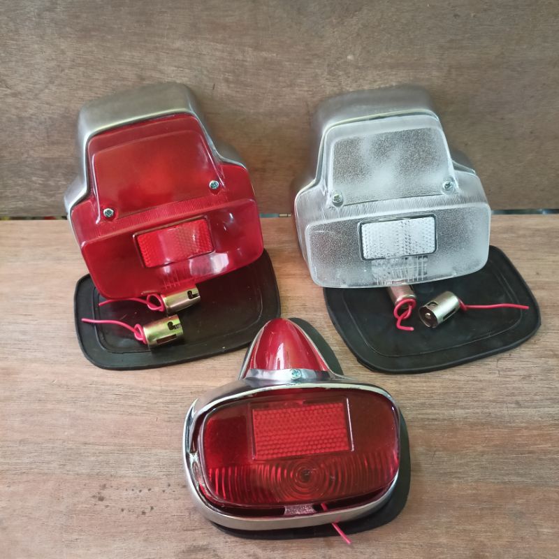 Lampu stop stop lamp vespa super vbc model 66 vbb 61 65