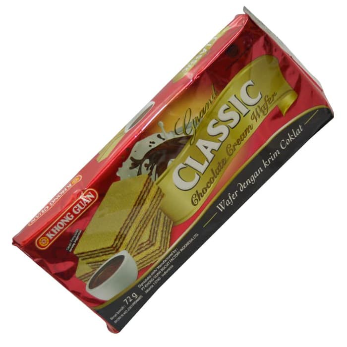 

KHONG GUAN CLASSIC WAFER 72GR 1 KARTON ISI 30 PAK