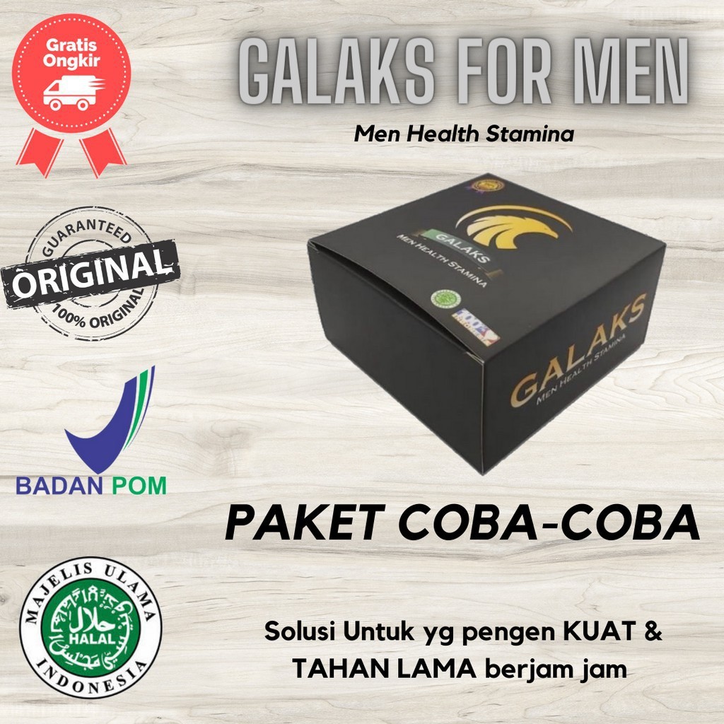 GALAKS OBAT KUAT PRIA TAHAN LAMA SEX PEMBESAR PENIS PRIA PERMANEN ORIGINAL STAMINA PRIA DEWASA (25K)