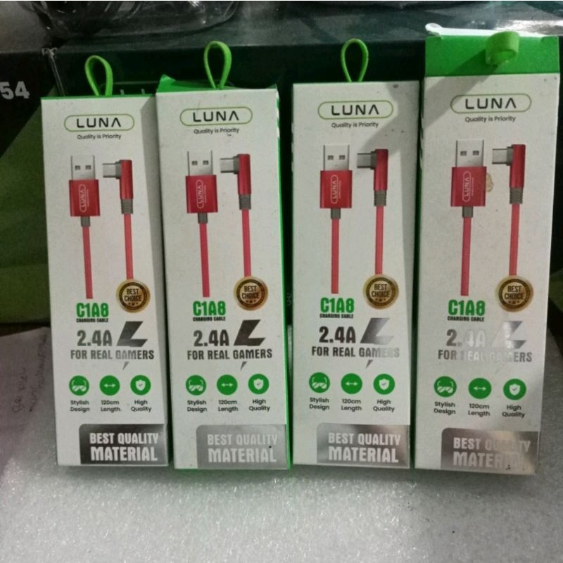 LUNA C1A8 KABEL DATA 2.4a USB MICRO TYPE C