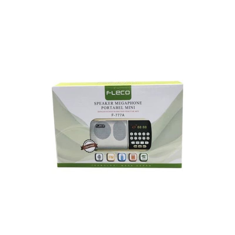 Speaker Mini Fleco F-777A Speaker Usb dan Memory Fleco F 777A
