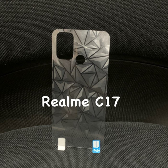 REALME 7i 7 7 PRO 5 5i 6 6 PRO NARZO ANTI GORES BELAKANG SKIN DIAMOND GARSKIN ANTI JAMUR SPIRAL 3D TRANSPARAN PELINDUNG BELAKANG ANTI JAMURAN