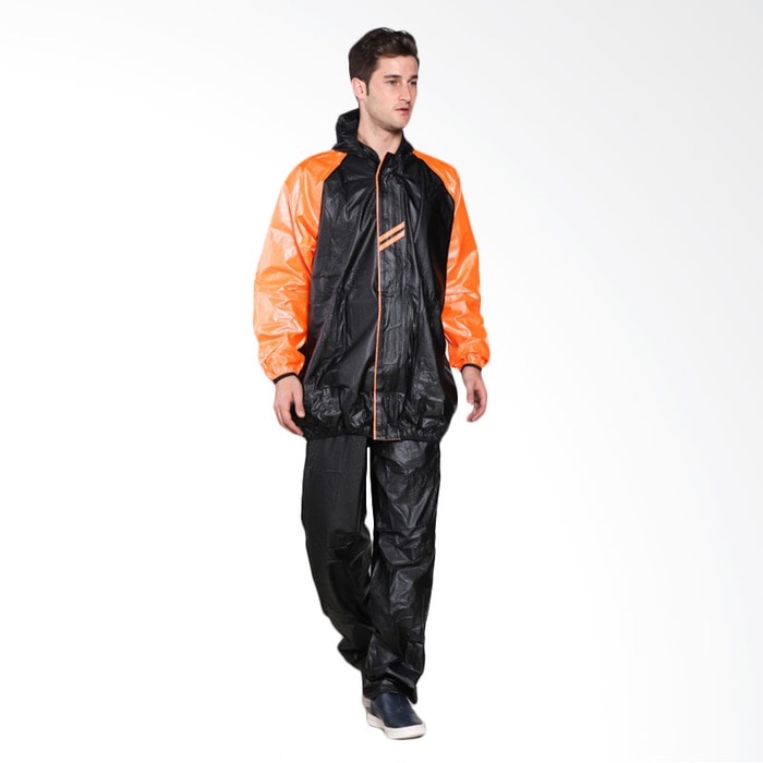 Jas Hujan Mezzo Ventilator Extra Jumbo / Raincoat Mezzo Original
