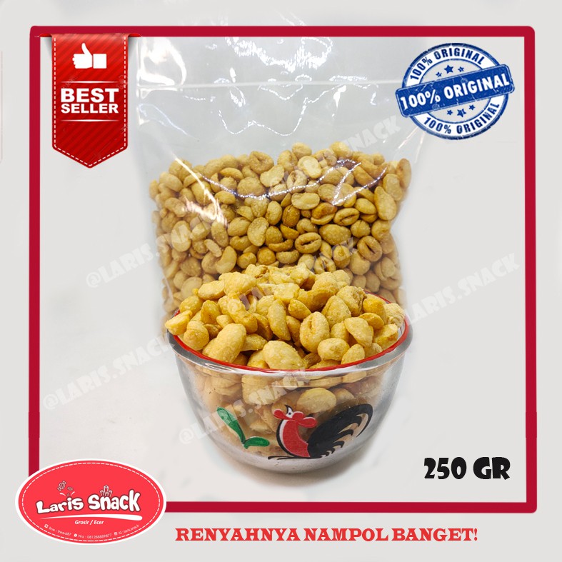 

Kacang Bogor Enak Super Gurih Renyah Snack Kiloan 250gr