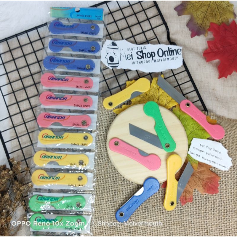 

ISI 12 PCS GROSIR Cutter / pisau Lipat TER MURAH