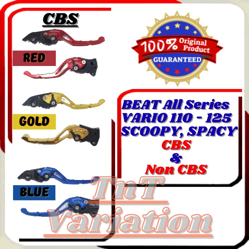 Handle Handel Hendel Rem Variasi Motor Matic Honda Beat ISS ESP POP Scoopy Vario 110 125 150 Old New