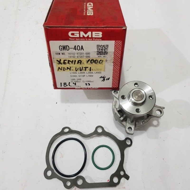 Water Pump Waterpump Xenia 1.0 Non VVTI Xenia Aftermarket