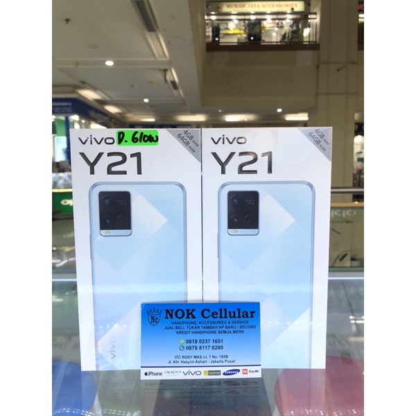 vivo y21 ram 5Gb garansi resmi vivo indonesia